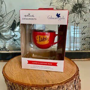 NEW IN BOX Gilmore Girls Luke's Coffee Cup Christmas Ornament